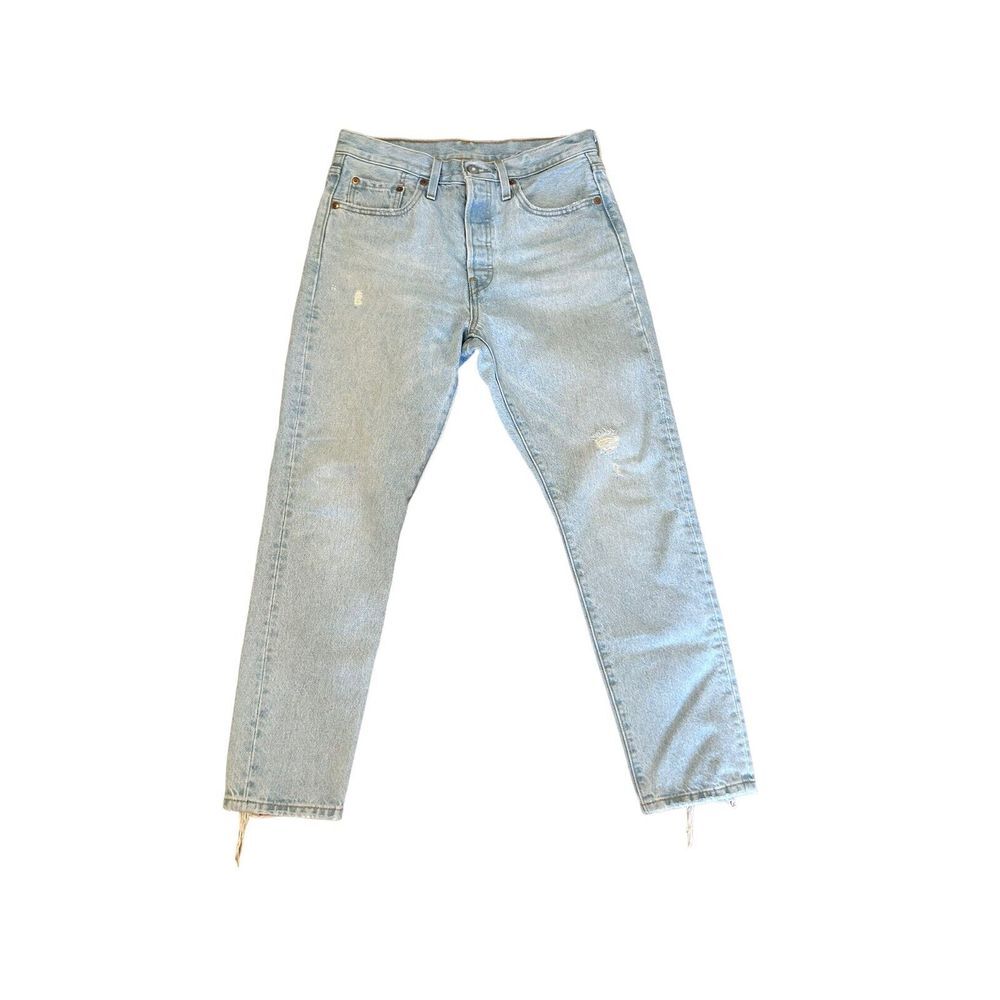 Levi's 501 Skinny High Rise‎ Button Fly Women's Jeans 28x28L